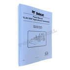Bobcat TL38.70HF Telescopic Handler Parts Catalog Manual B3ZU11001- B3ZV11001-