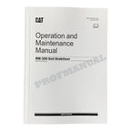 Caterpillar Cat RM 300 Soil Stabilizer Operators Maintenance Manual