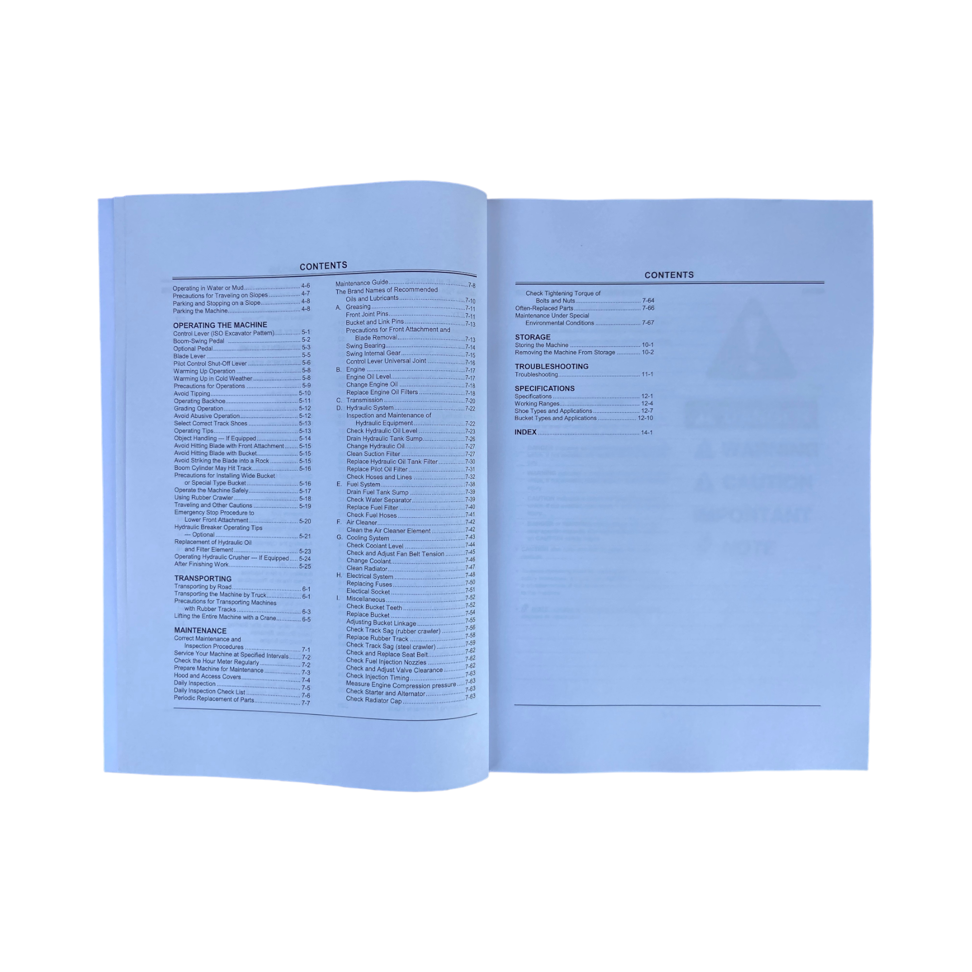 HITACHI ZAXIS ZX 40U 50U EXCAVATOR OPERATORS MANUAL