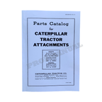 Manual del catálogo de piezas de la máquina Caterpillar Cat Tractor Attachment Sixty Sixty Five