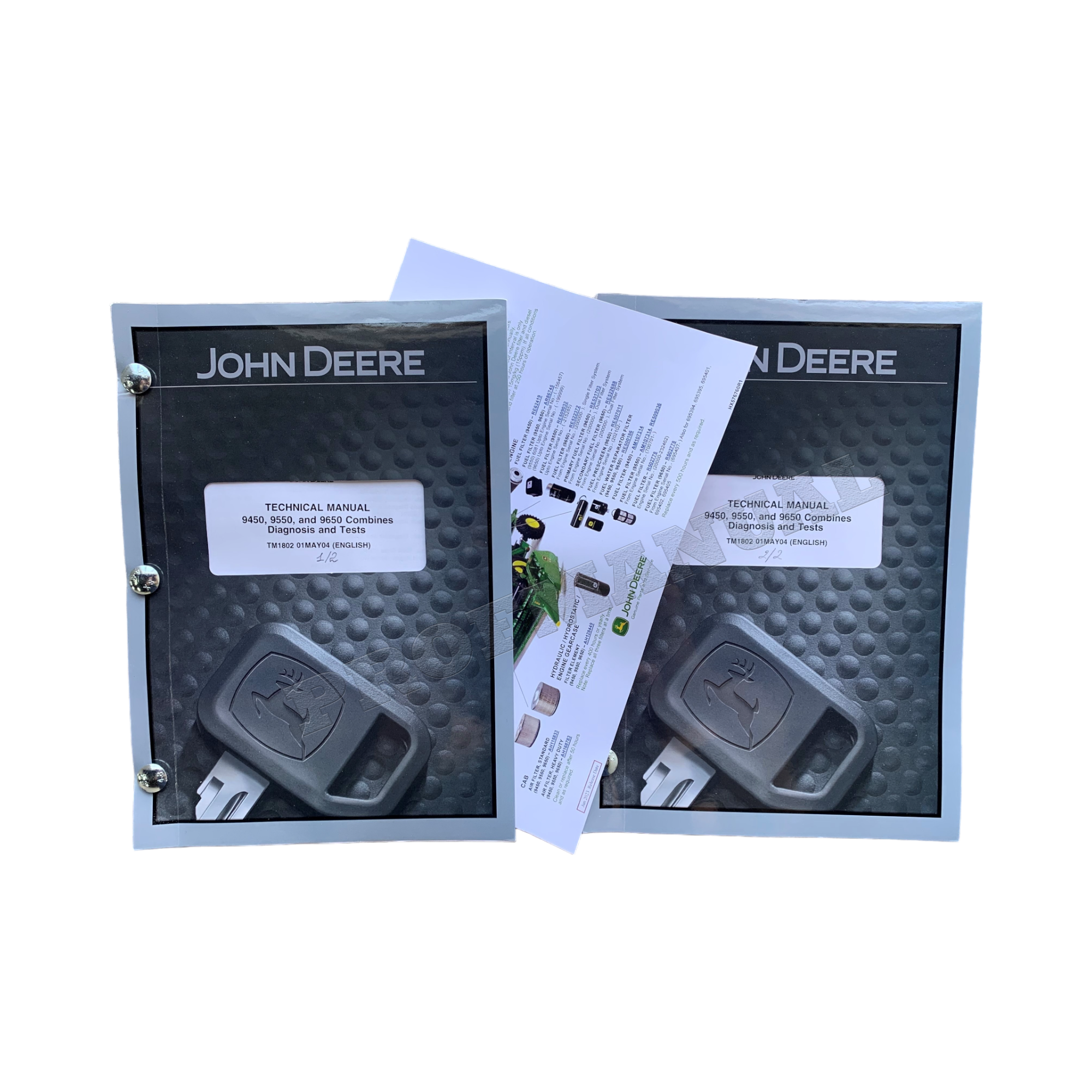 MANUAL DE PRUEBA DE DIAGNÓSTICO DE LA COSECHADORA JOHN DEERE 9450 9550 9650 TM1802 ¡+BONIFICACIÓN!