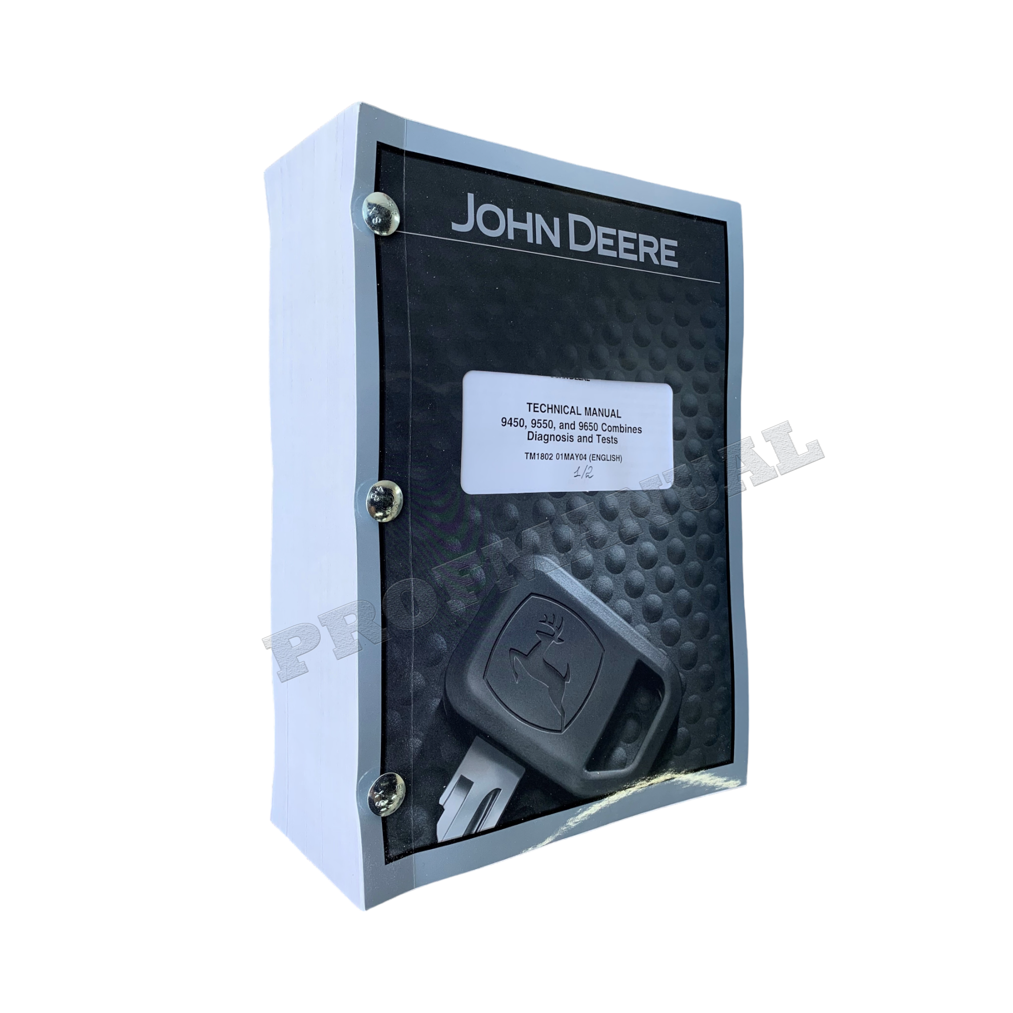 MANUAL DE PRUEBA DE DIAGNÓSTICO DE LA COSECHADORA JOHN DEERE 9450 9550 9650 TM1802 ¡+BONIFICACIÓN!