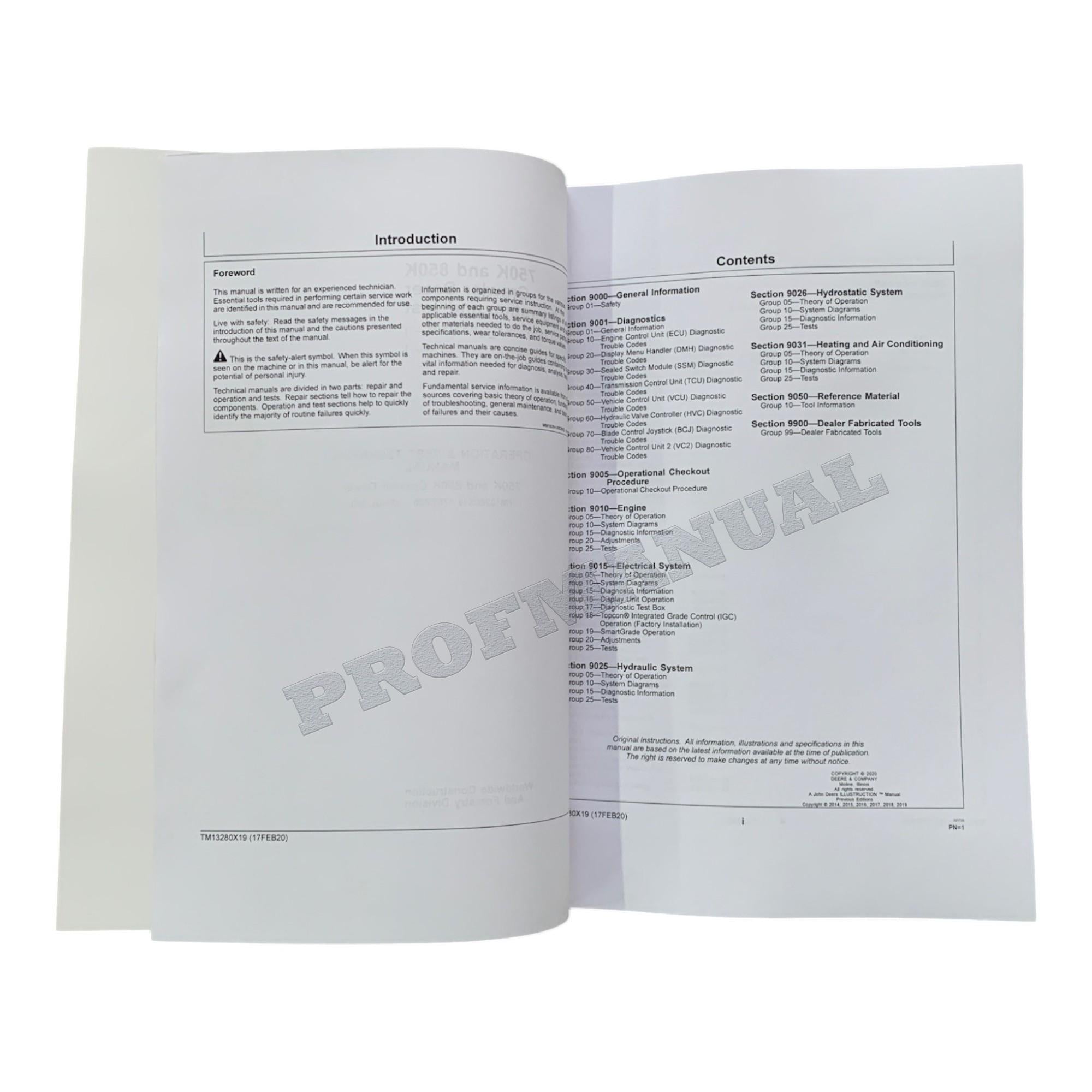 MANUAL TÉCNICO DE REPARACIÓN Y SERVICIO DE LA RETROEXCAVADORA JONH DEERE 310L EP TM13290X19