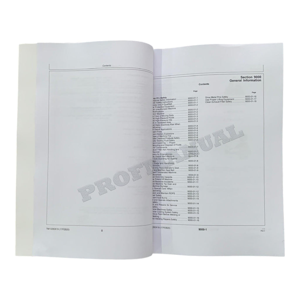 MANUAL TÉCNICO DE REPARACIÓN Y SERVICIO DE LA RETROEXCAVADORA JONH DEERE 310L EP TM13290X19