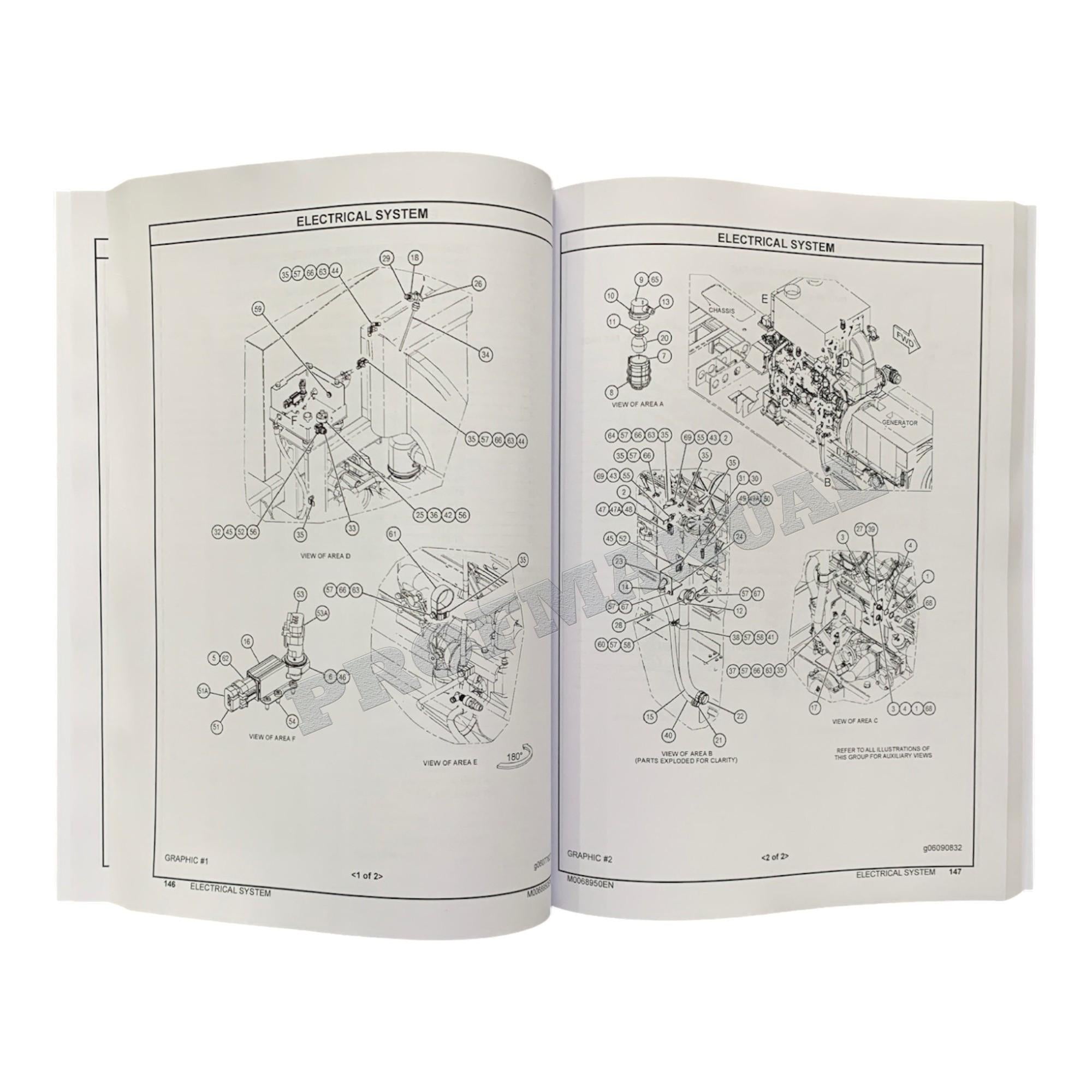 Caterpillar Cat PR20B Locomotive Parts Catalog Manual