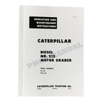 Manual del operador de la motoniveladora Caterpillar Diesel 212 00011037EN-US