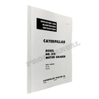 Manual del operador de la motoniveladora Caterpillar Diesel 212 00011037EN-US
