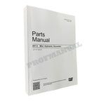 Caterpillar Cat 307.5 Mini Hydraulic Excavator Parts Catalog Manual