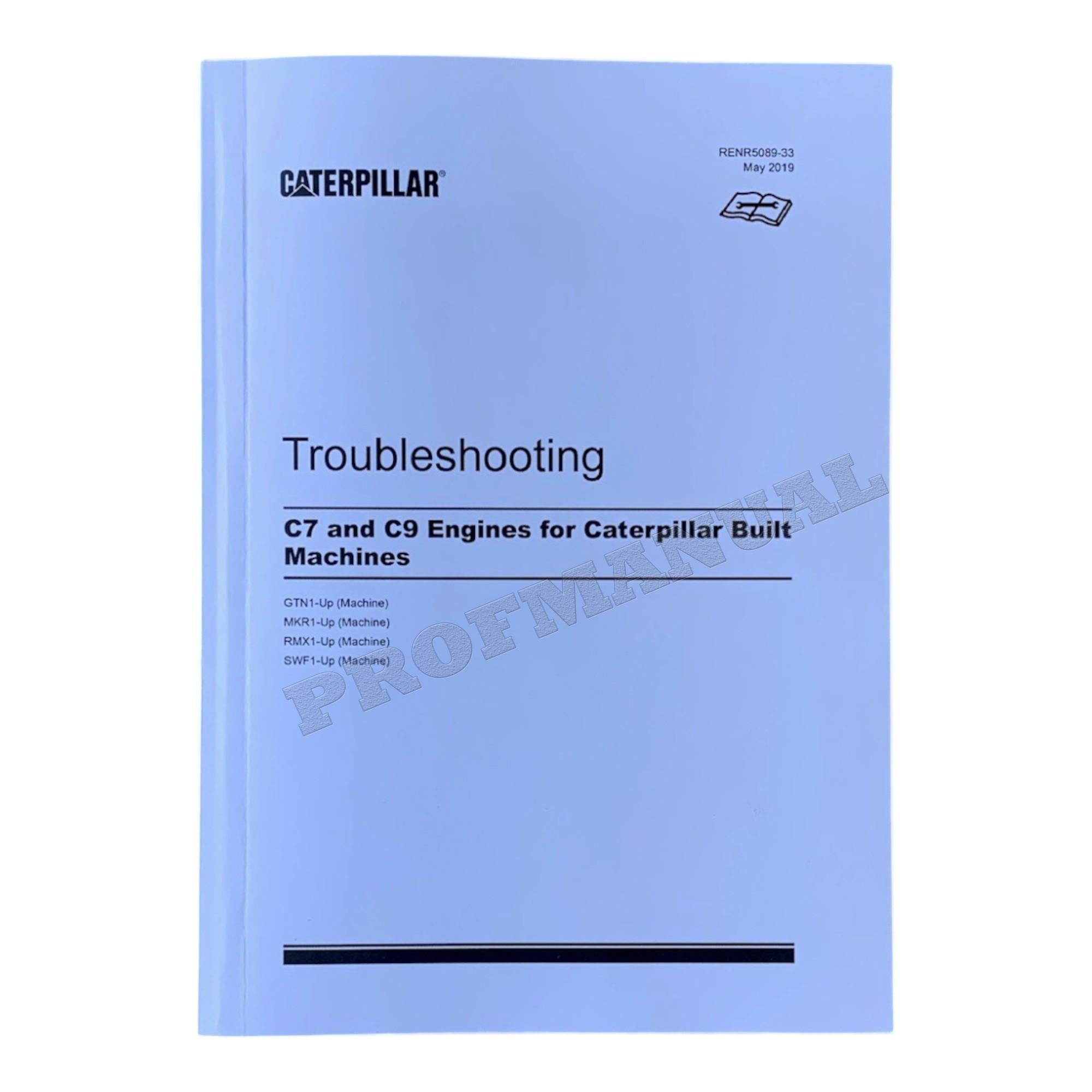 Caterpillar C7 Engine 328D Excavator Service Manual *Send serial number