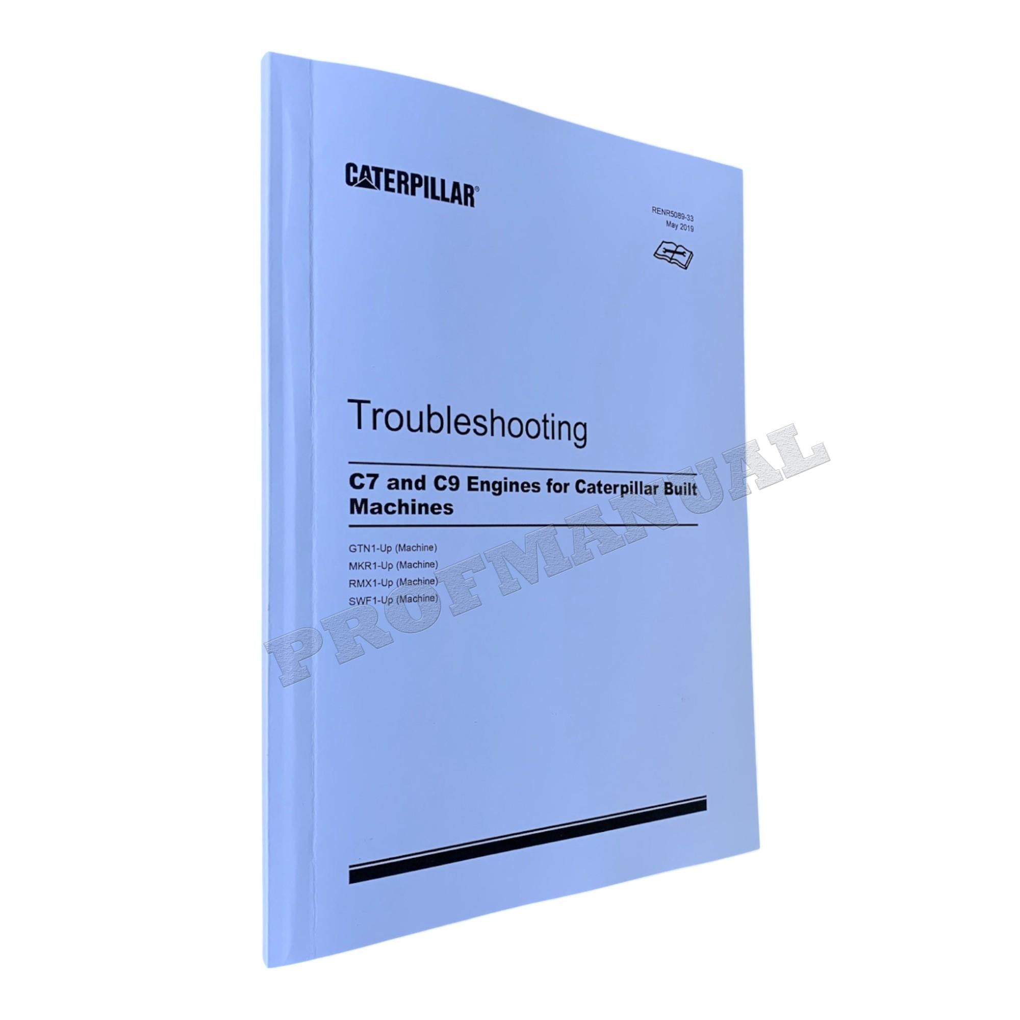 Caterpillar C7 Engine 328D Excavator Service Manual *Send serial number
