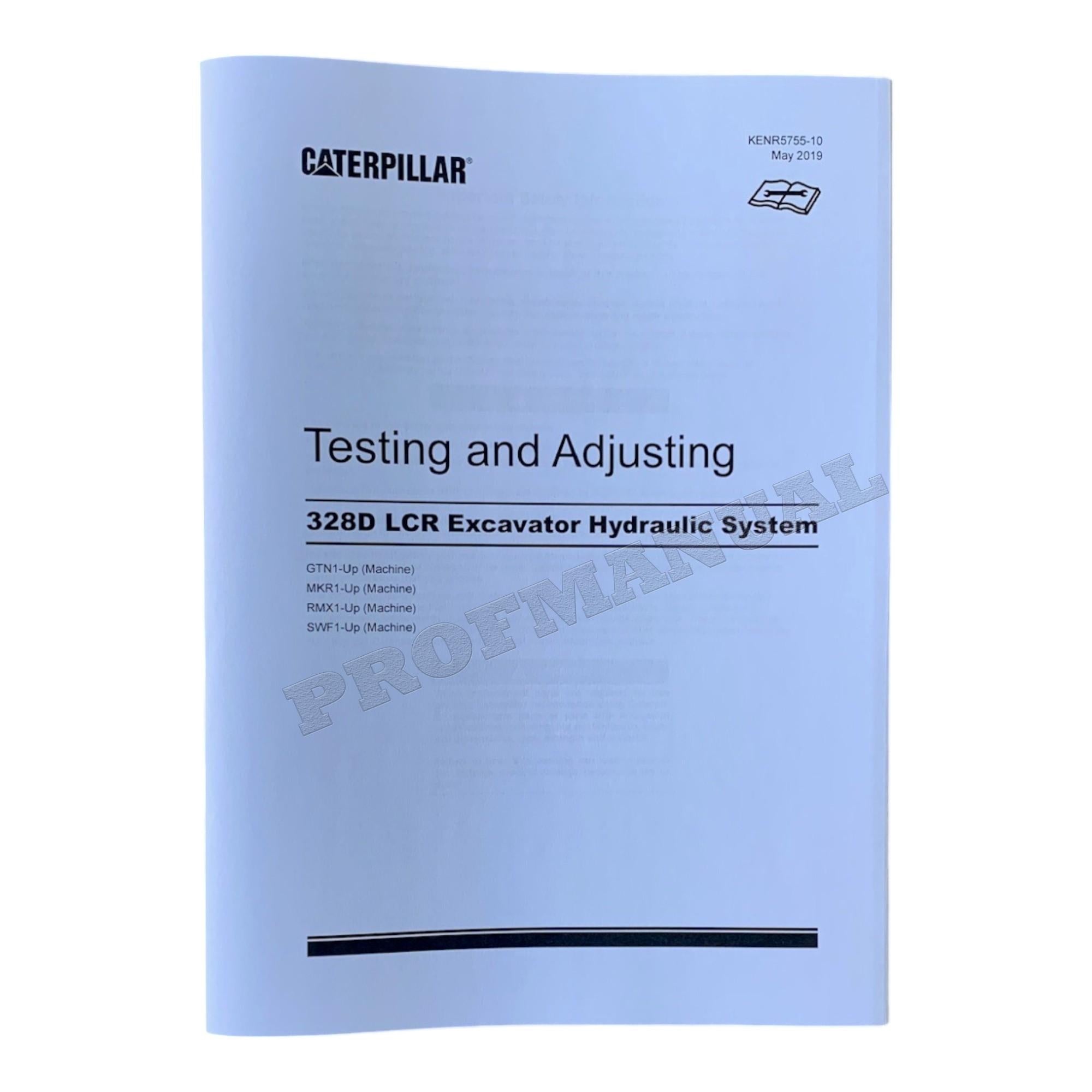 Caterpillar 328D LCR Excavator Full Service Manual *Send serial number