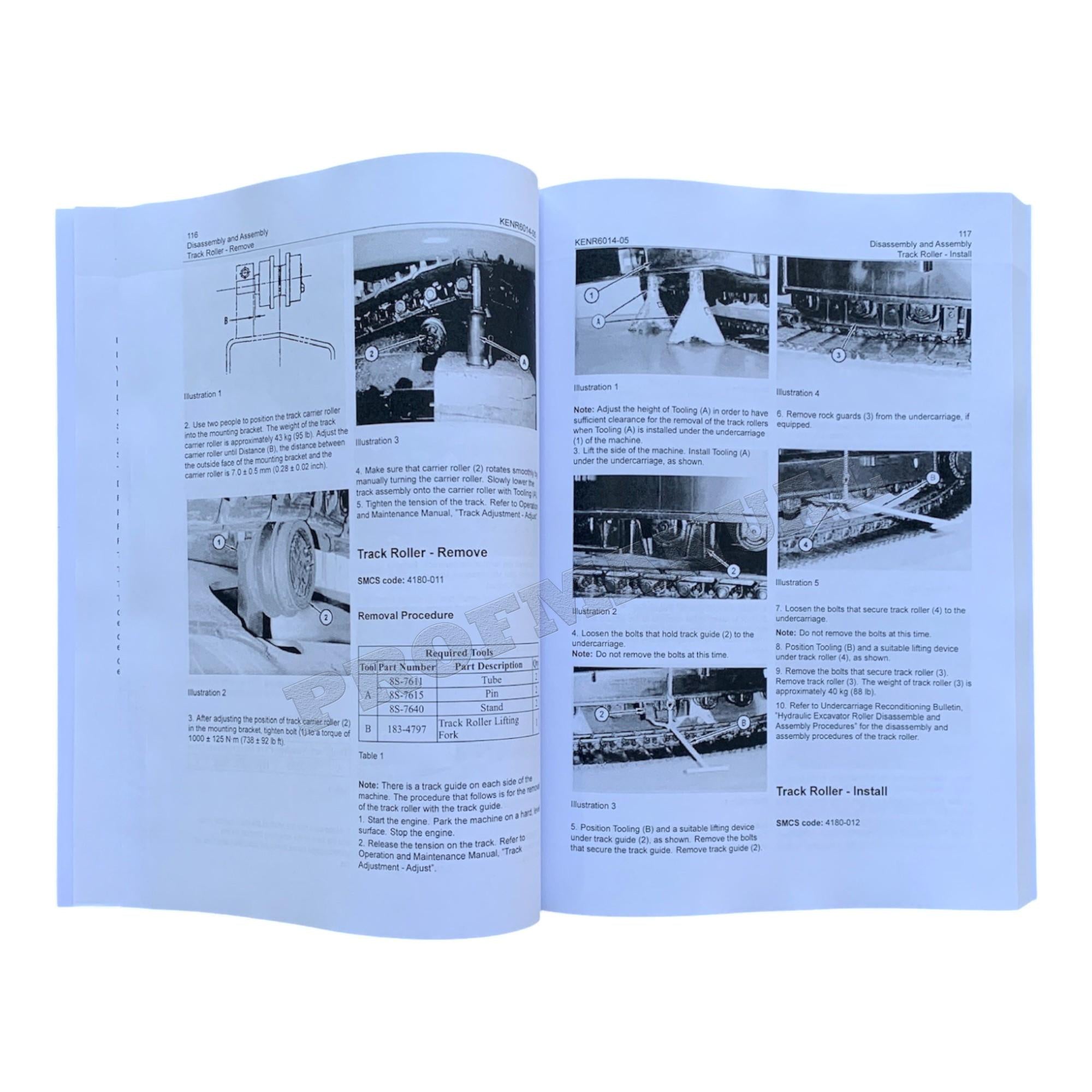 Caterpillar Cat 328D Excavator Disassembly Assembly Manual