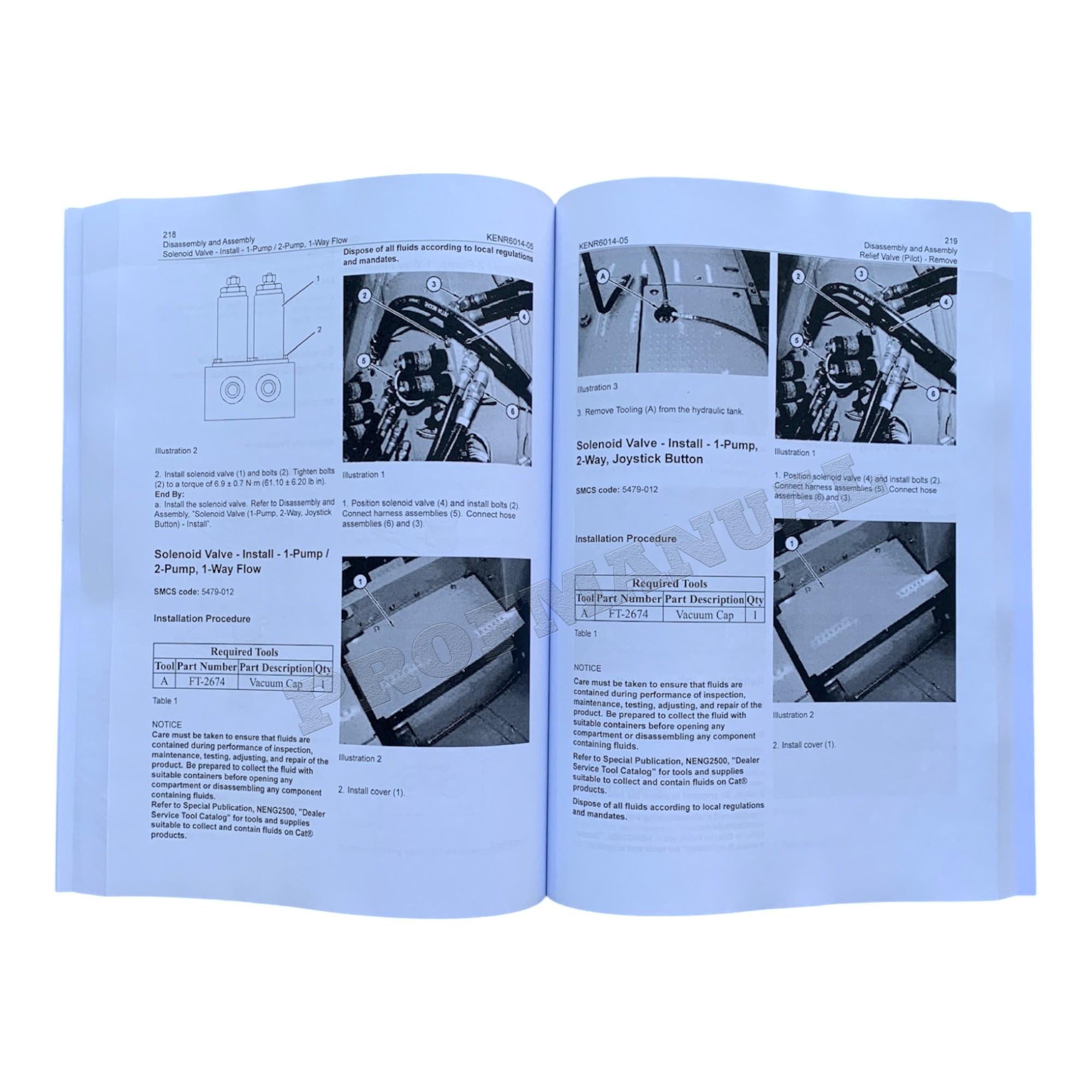 Caterpillar Cat 328D Excavator Disassembly Assembly Manual