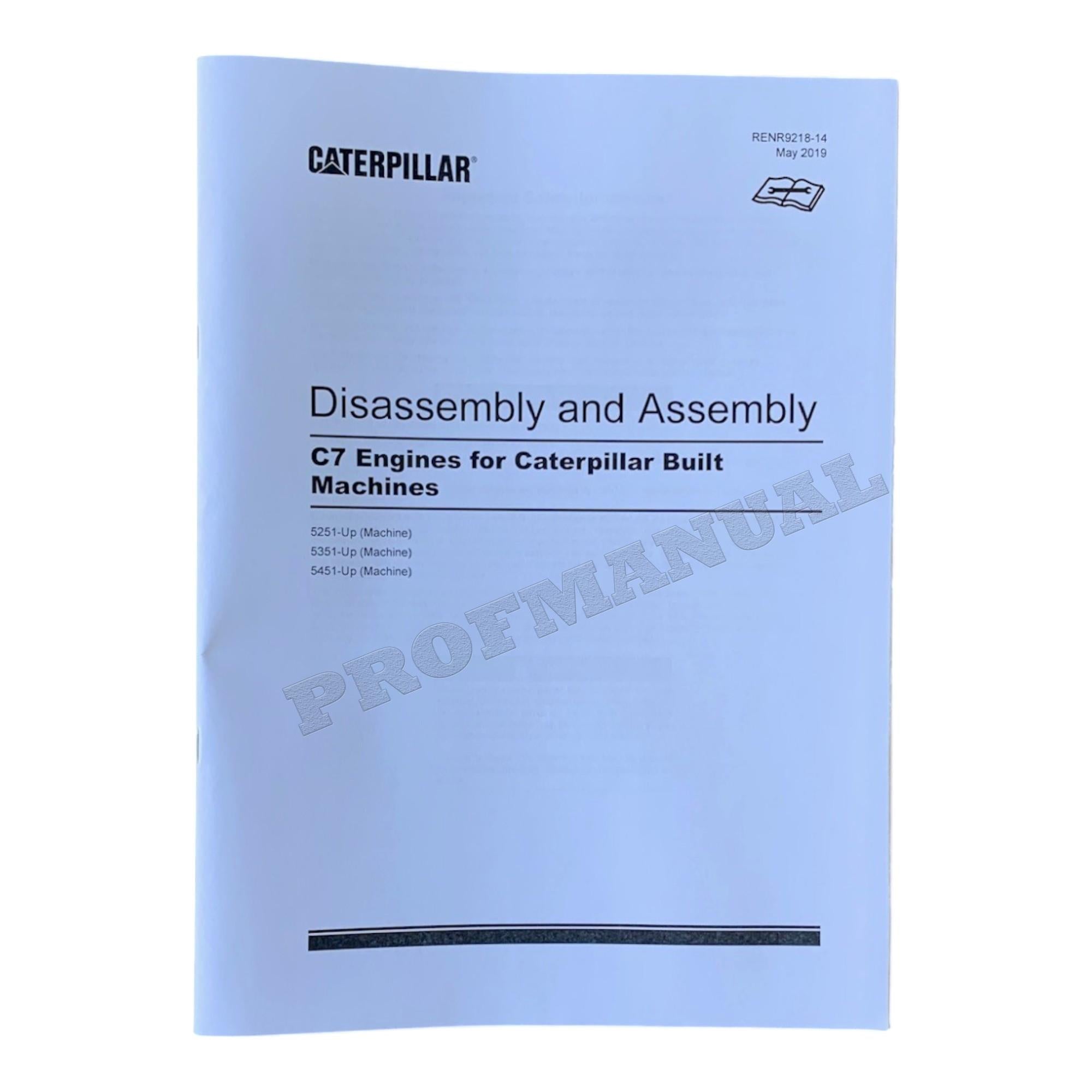 Caterpillar C7 Engine 328D Excavator Service Manual *Send serial number
