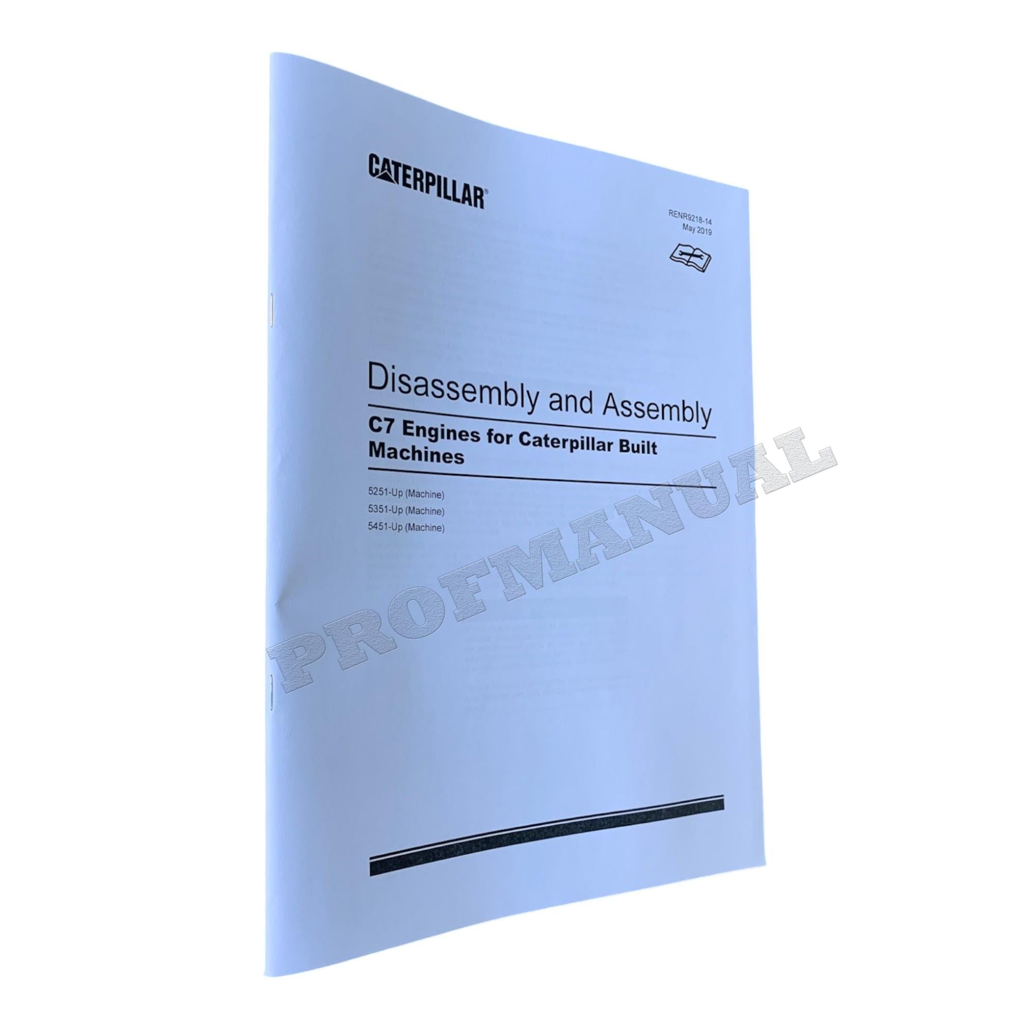 Caterpillar C7 Engine 328D Excavator Service Manual *Send serial number
