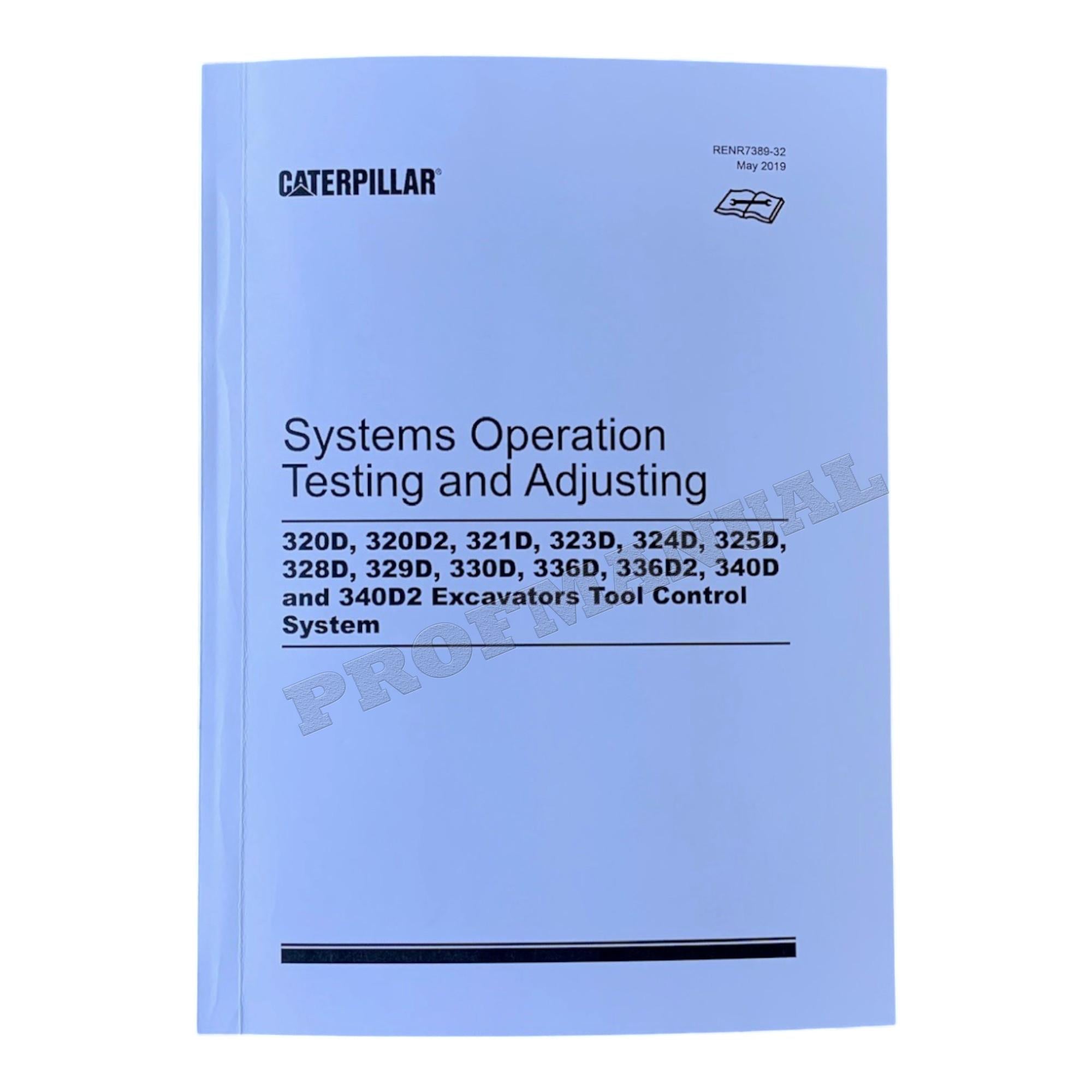 Caterpillar 328D LCR Excavator Full Service Manual *Send serial number