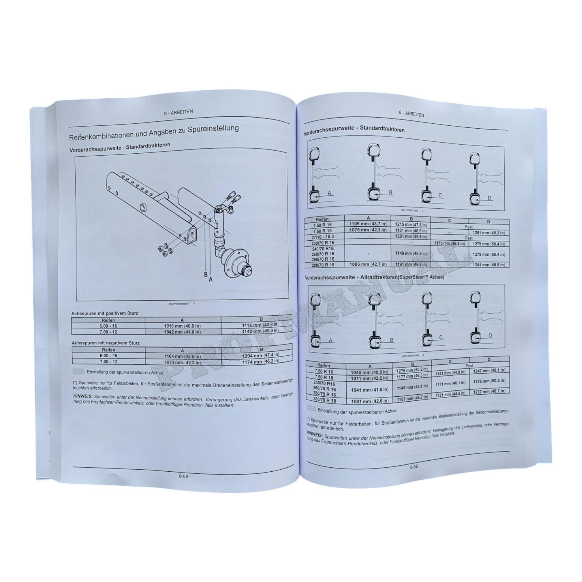 New Holland T4.75N T4.85N T4.95N T4.105N traktor betriebsanleitung