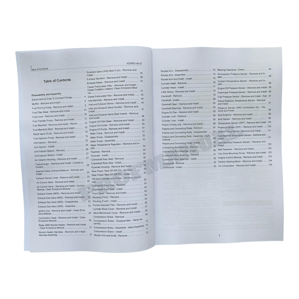 Caterpillar C9.3 Engine Loader Disassem Assem System Operat Test Adjust Full Service Manual