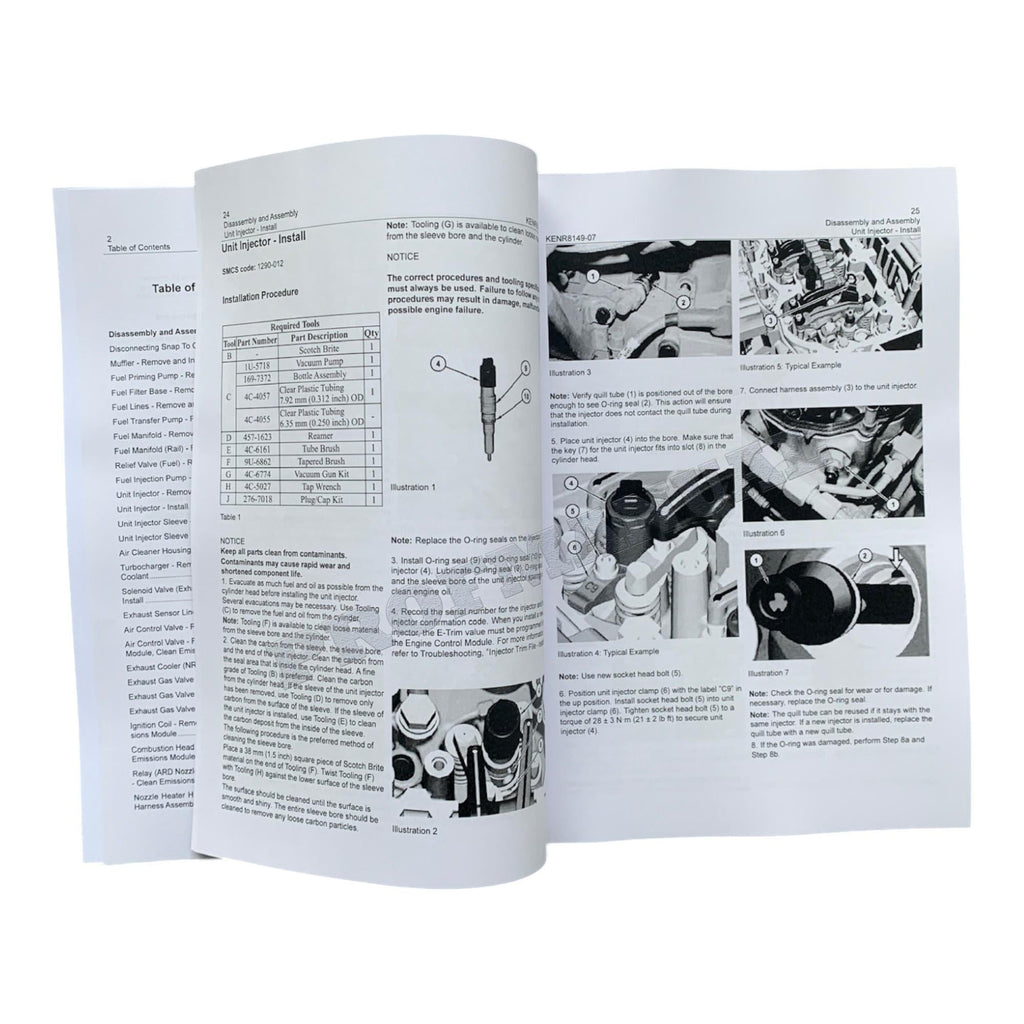 Caterpillar C9.3 Engine Loader Disassem Assem System Operat Test Adjust Full Service Manual