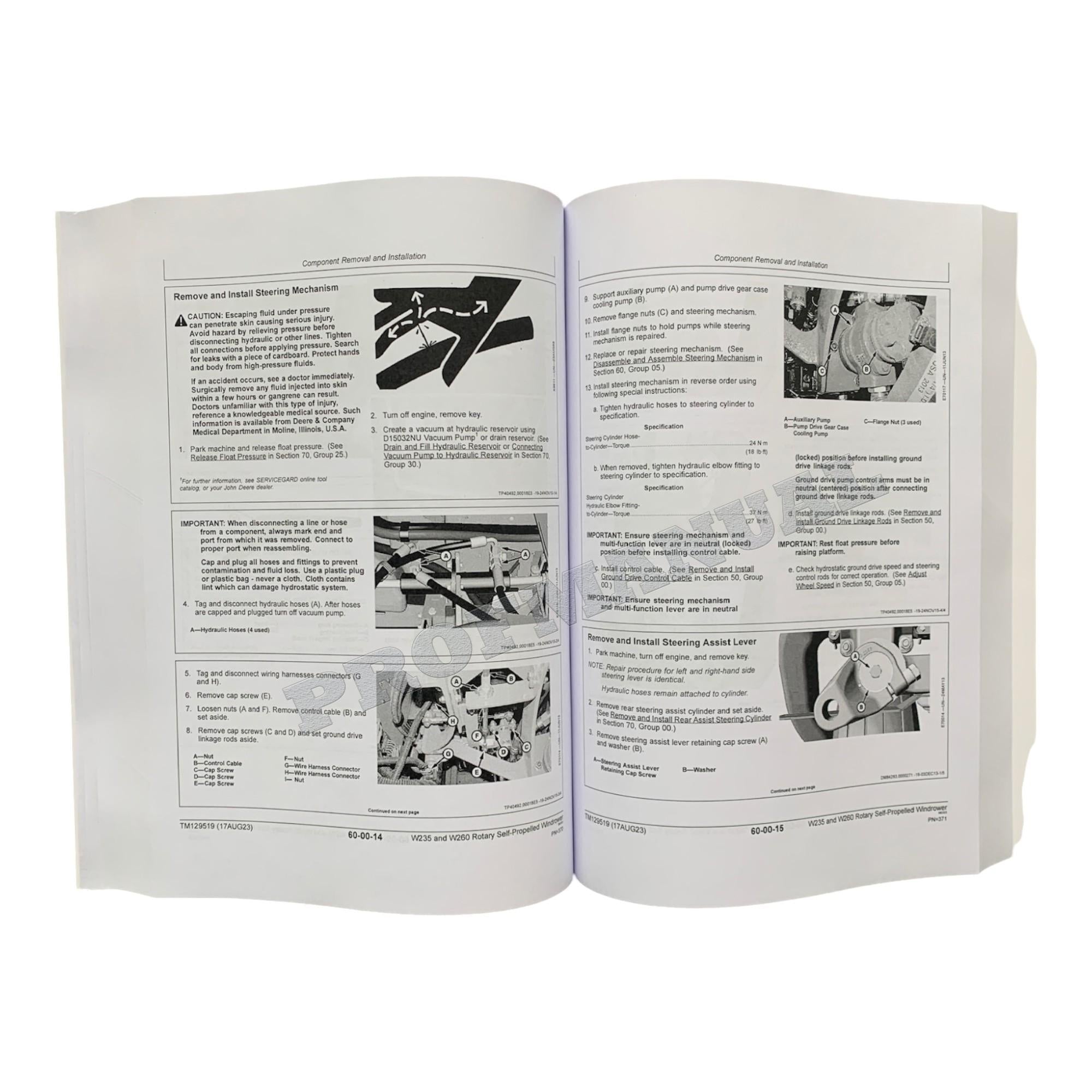 Manual del catálogo de piezas de la excavadora del motor HITACHI ZX280-5B ZX250LC-5N 4HK1-XZSA01-17