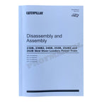 Manual de servicio del tren de potencia del cargador Caterpillar 252B 252B2 262B Desmontaje Montaje
