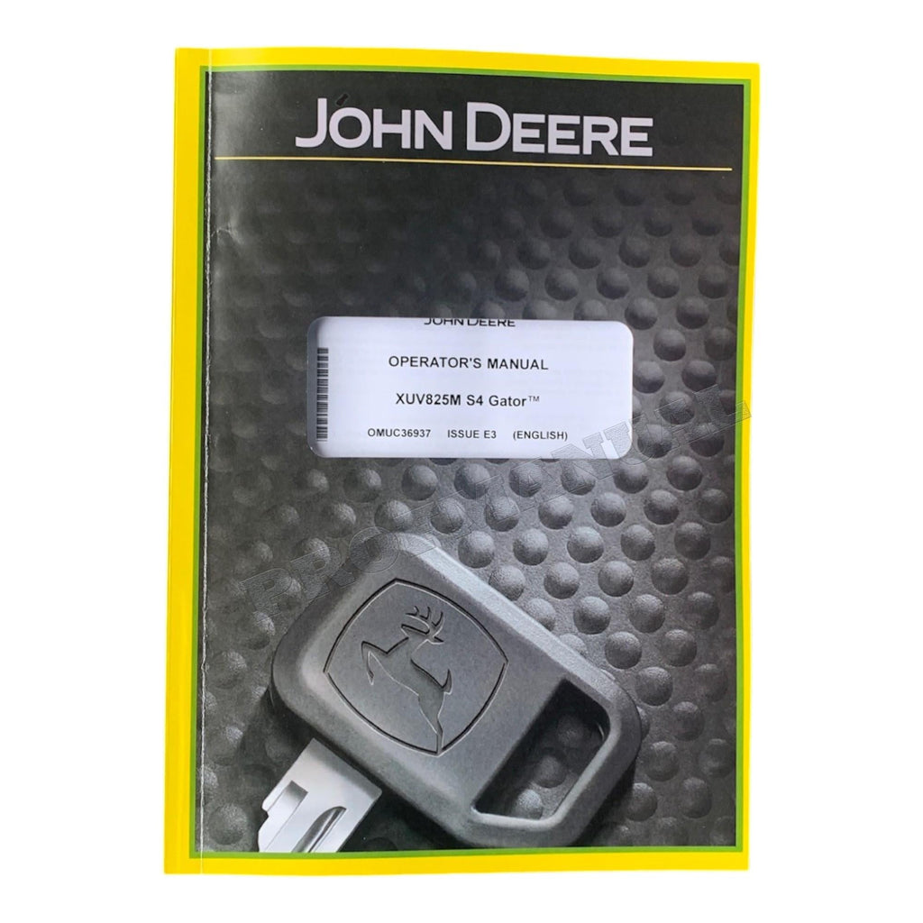 Manual del operador del John Deere XUV825M Gator SN 070001- +!¡BONIFICACIÓN!