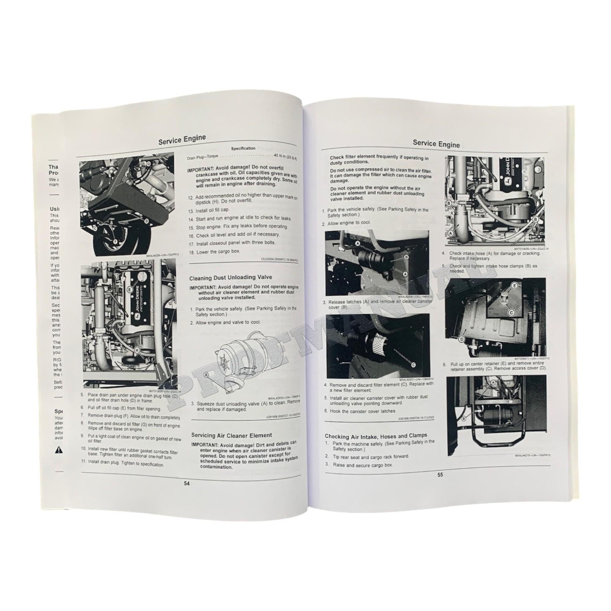 Manual del operador del John Deere XUV825M Gator SN 070001- +!¡BONIFICACIÓN!