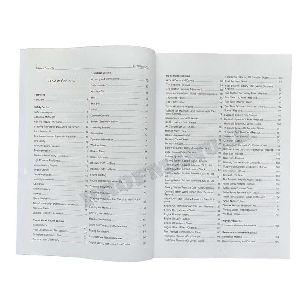 Caterpillar CW34 Pneumatic Compactor Operators Maintenance Manual TLJ1 CT31