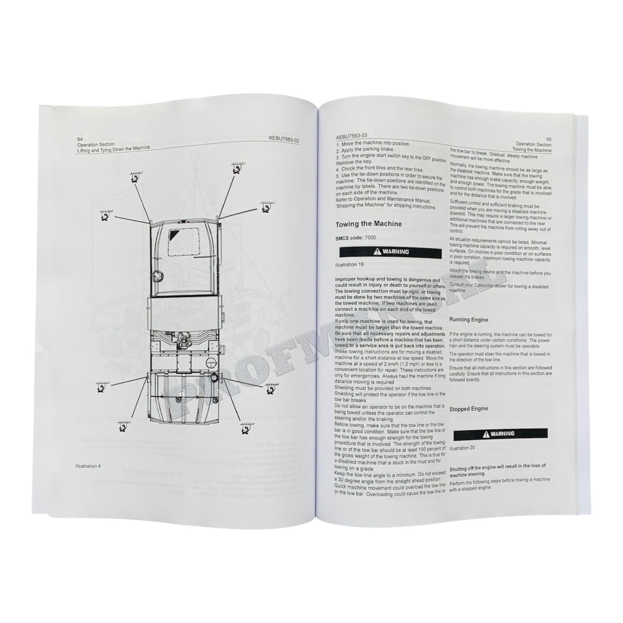 Caterpillar CW34 Pneumatic Compactor Operators Maintenance Manual TLJ1 CT31