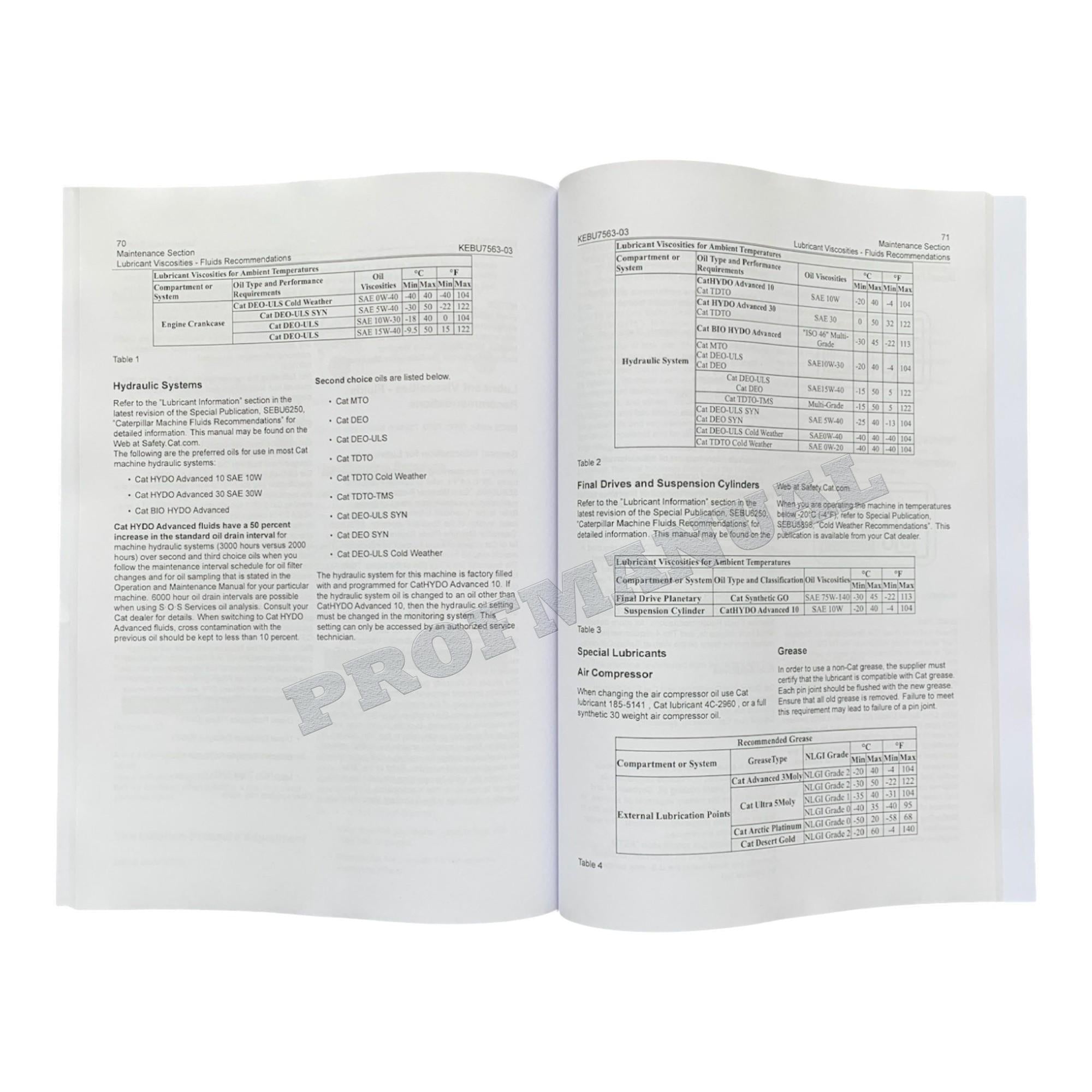 Caterpillar CW34 Pneumatic Compactor Operators Maintenance Manual TLJ1 CT31