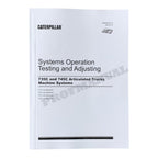 Caterpillar 745 Articulated Truck Full Service Manual *Send serial number