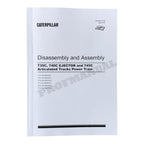 Manual de servicio del conjunto de desmontaje del tren de potencia del camión Caterpillar 735C 740C EJECTOR 745C
