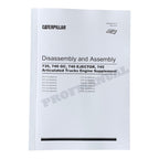 Caterpillar 745 Articulated Truck Full Service Manual *Send serial number
