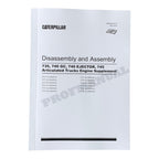 Caterpillar Cat 740 EJECTOR 745 TRUCK Engine Suppl Disass Assem Service Manual