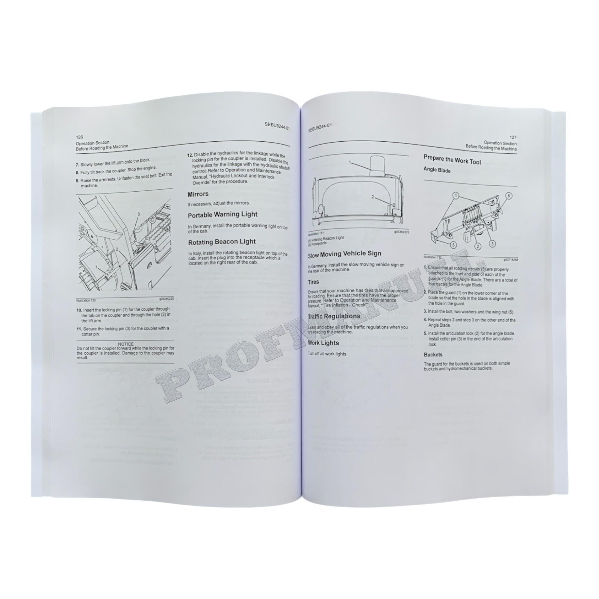 Caterpillar Cat 279D Compact Track Loader OPERATORS MAINTENANCE MANUAL