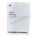 Caterpillar Cat 316F L Excavator Parts Catalog Manual ser XAD1-Up W7N1-Up