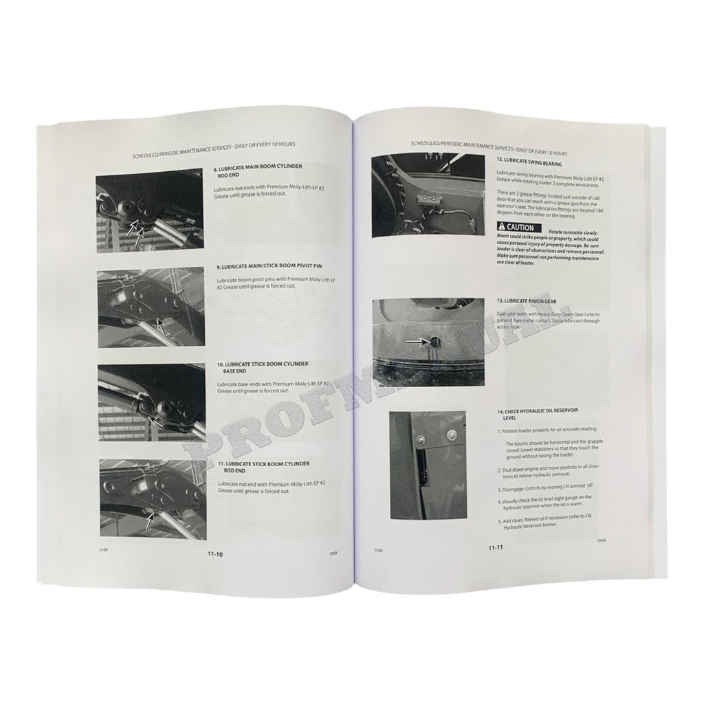 Caterpillar Cat 559B Tier 3 Knuckleboom Loader OPERATORS MAINTENANCE MANUAL