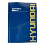 Manual de mantenimiento del operador de la excavadora sobre cadenas Hyundai R27Z-9