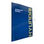 Manual de mantenimiento del operador de la excavadora sobre cadenas Hyundai R27Z-9