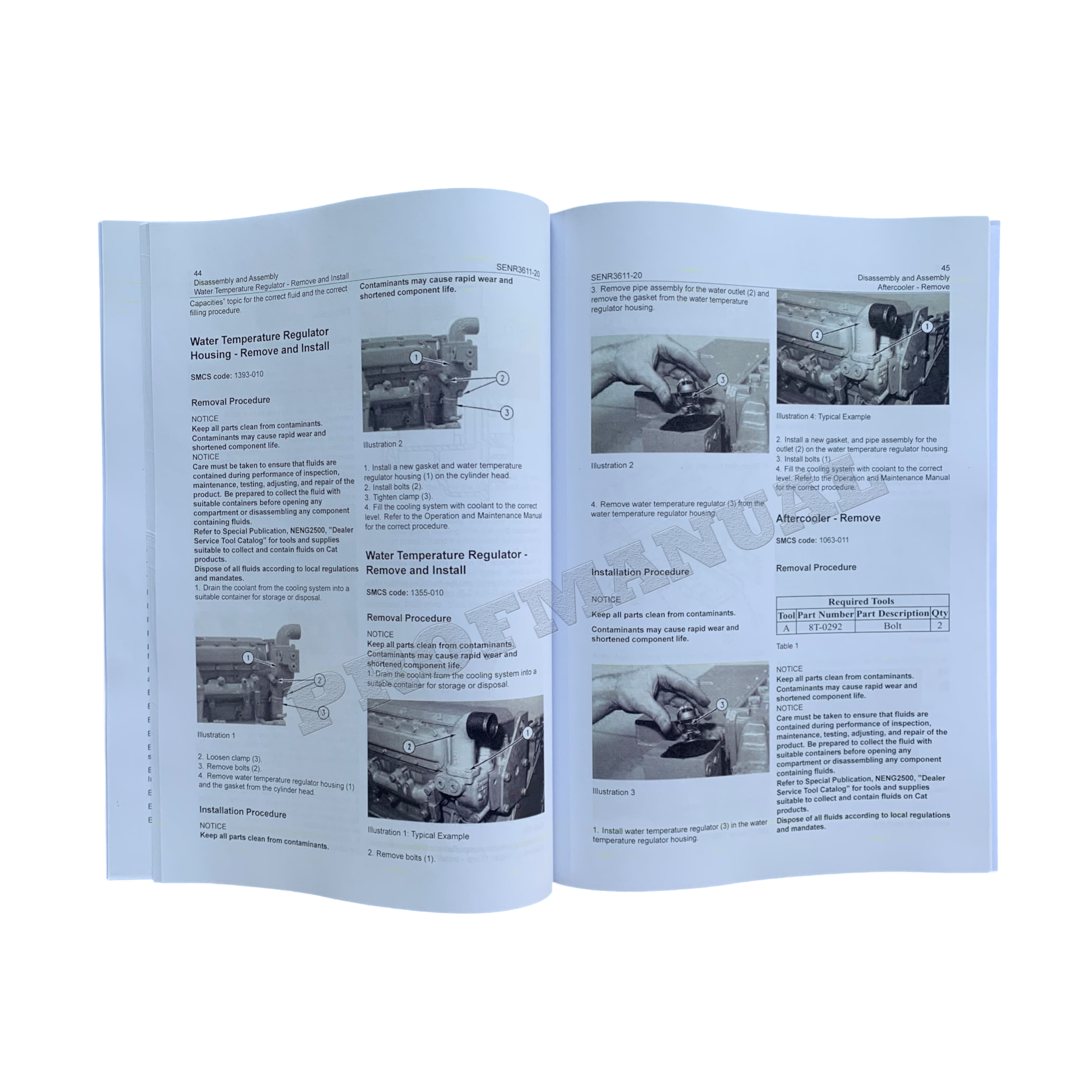 Manual de desmontaje y montaje del motor Caterpillar CAT 3114 3116 3126