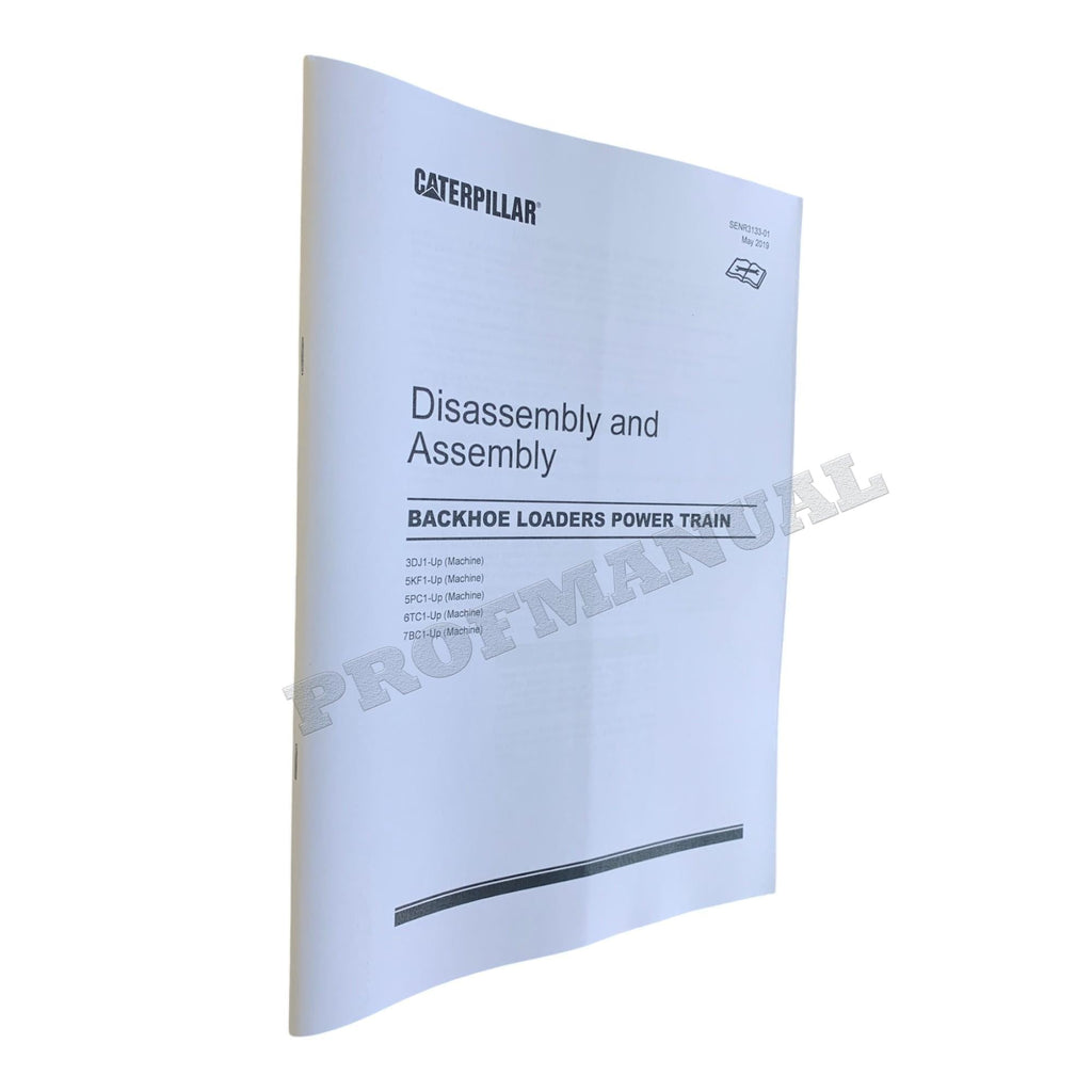 Caterpillar CAT BACKHOE Loader POWER TRAIN Manual Disassembly Assembly