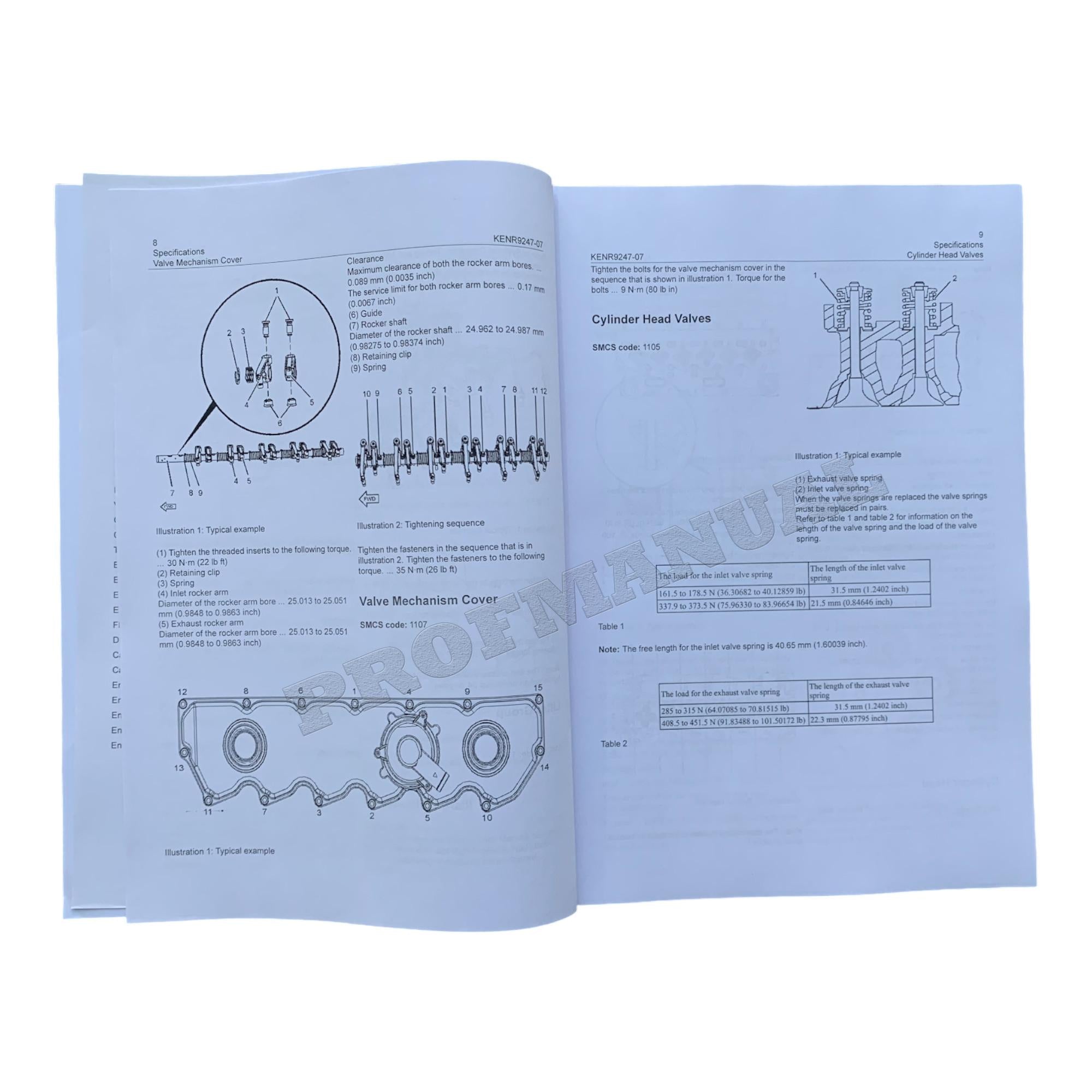 Caterpillar C6.6 C4.4 Engine Operation Testing Adjusting FULL Service Manual *Send Serial#
