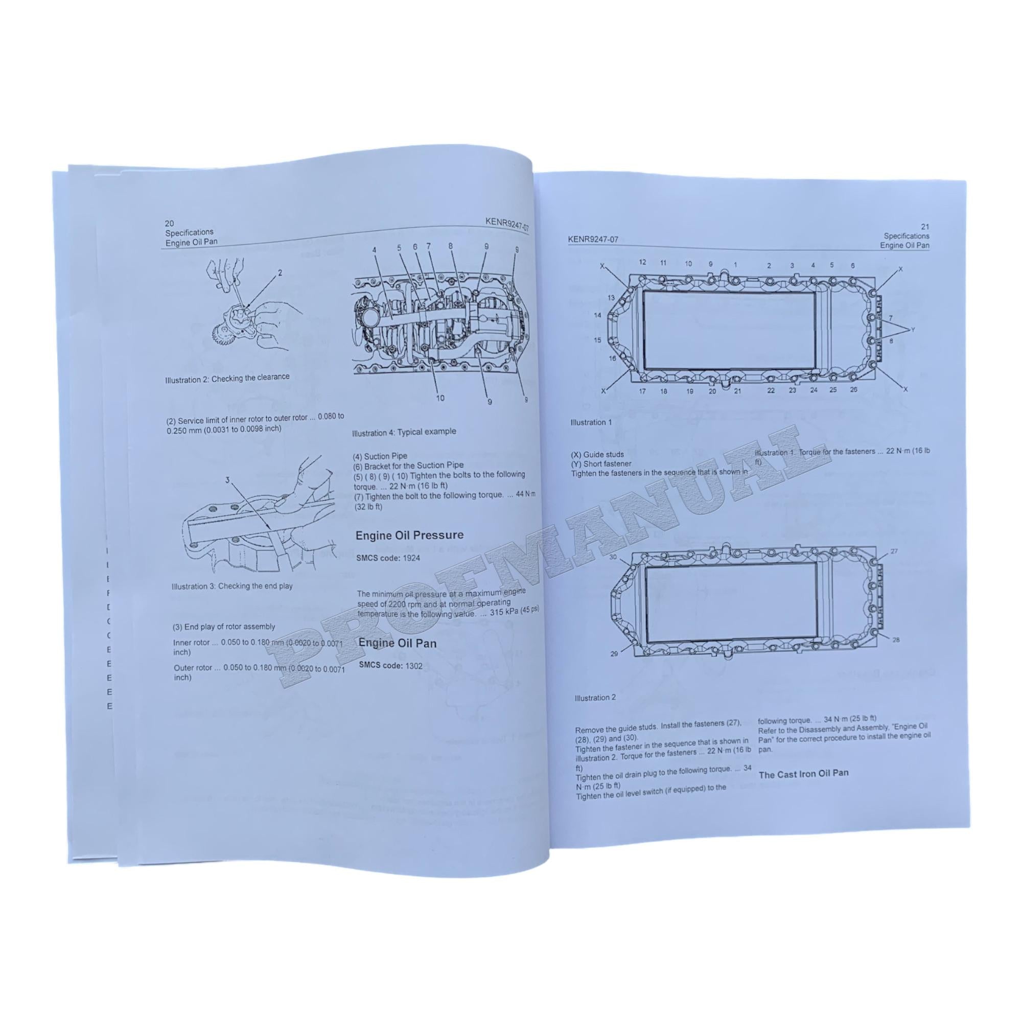 Caterpillar C6.6 C4.4 Engine Operation Testing Adjusting FULL Service Manual *Send Serial#