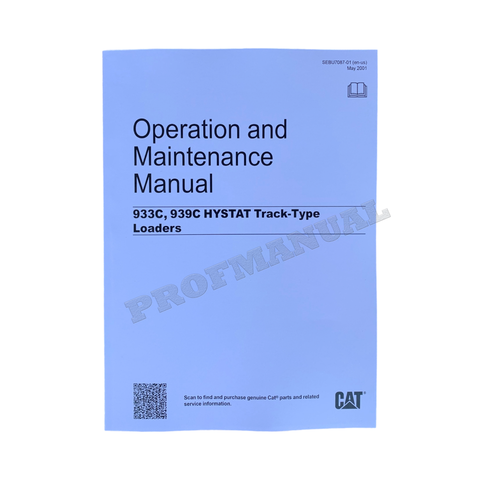Manual de mantenimiento del operador del cargador de cadenas Caterpillar 933C 939C HYSTAT