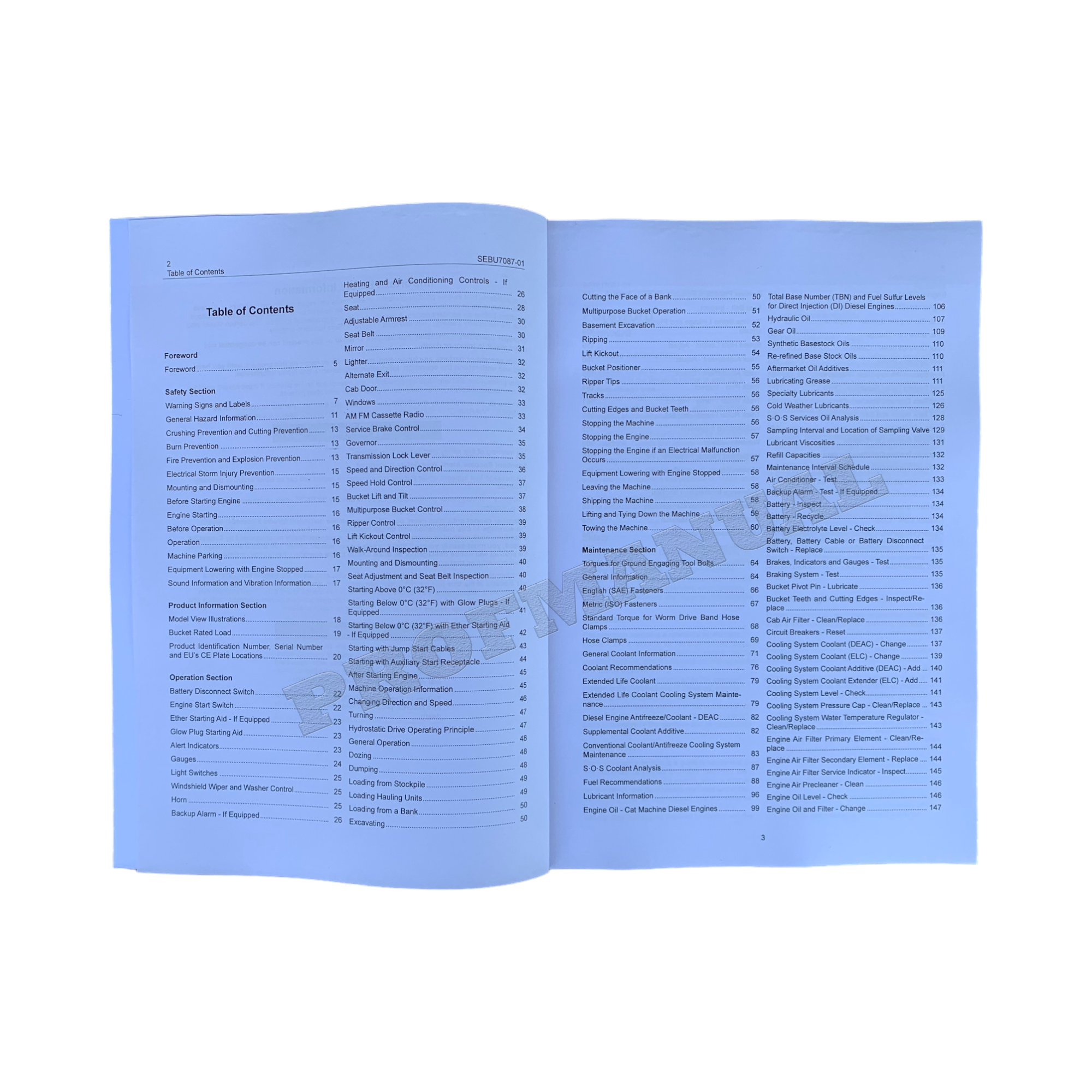 Manual de mantenimiento del operador del cargador de cadenas Caterpillar 933C 939C HYSTAT