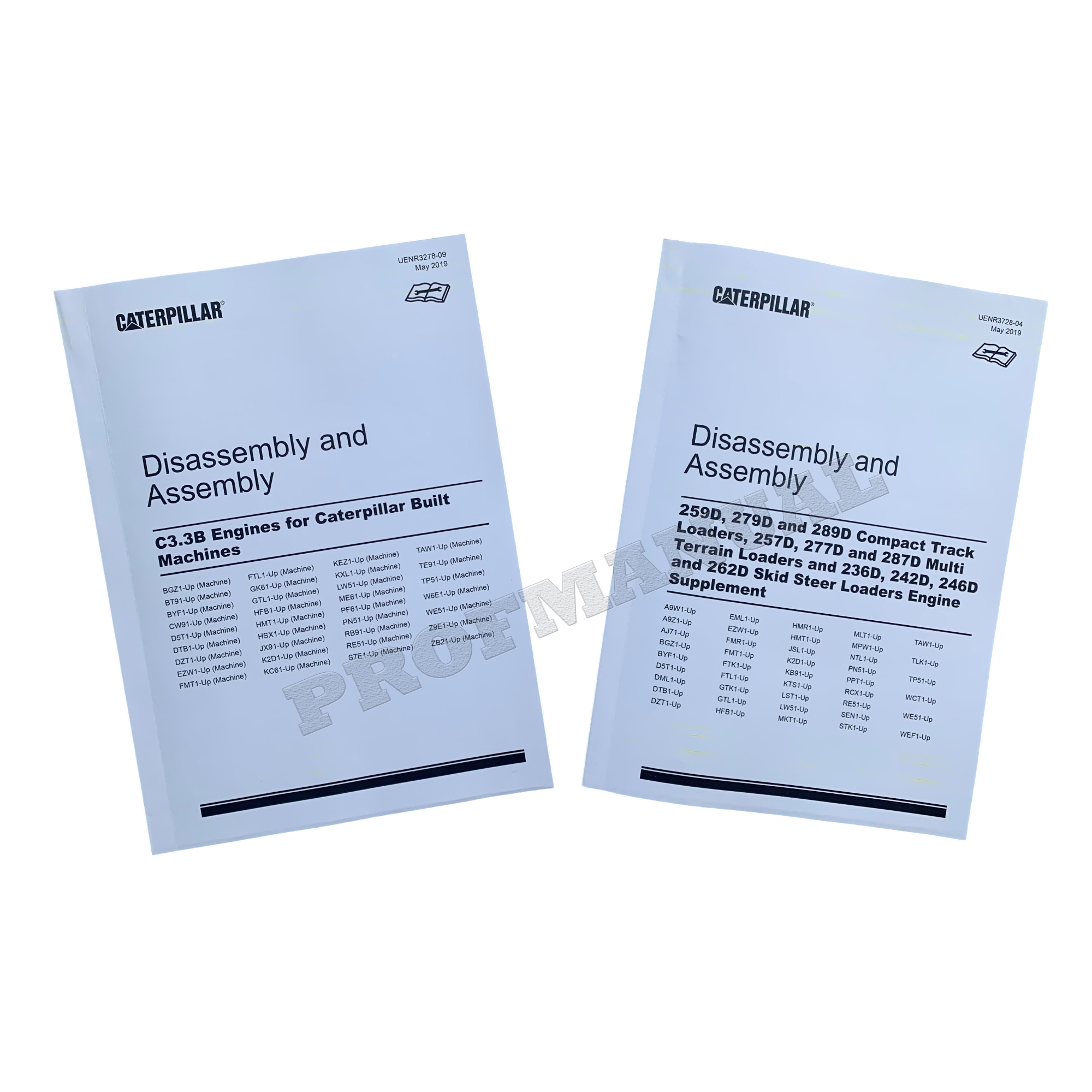 Manual de servicio del cargador Caterpillar 236D 242D 246D 262D Suministro del motor Desmontaje y montaje