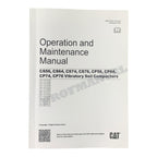 Caterpillar CP56 CP64 CP74 CP76 Vibratory Compactor Operators Maintenance Manual