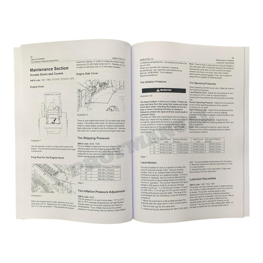Caterpillar CP56 CP64 CP74 CP76 Vibratory Compactor Operators Maintenance Manual