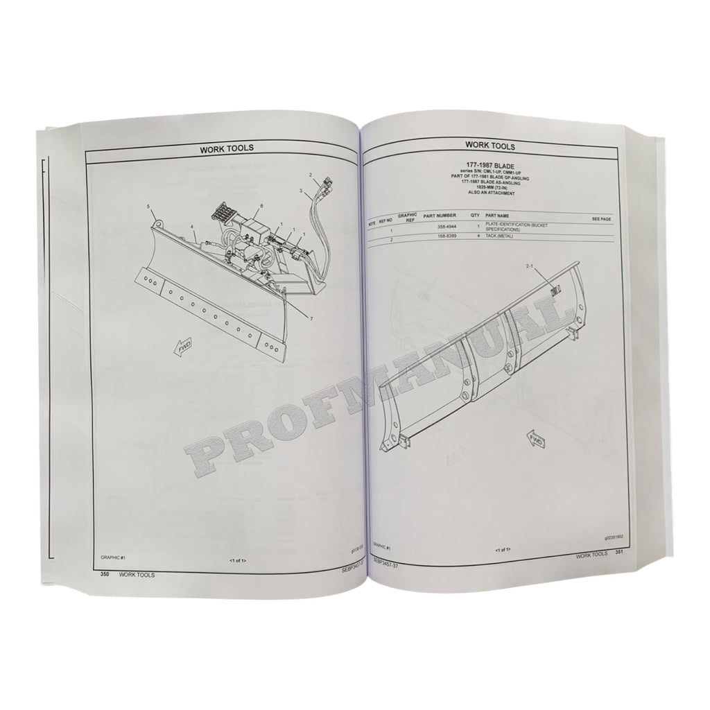 Caterpillar Cat 247 257 Multi Terrain Loader Parts Catalog Manual SN CMM1-UP 3NW1-Up