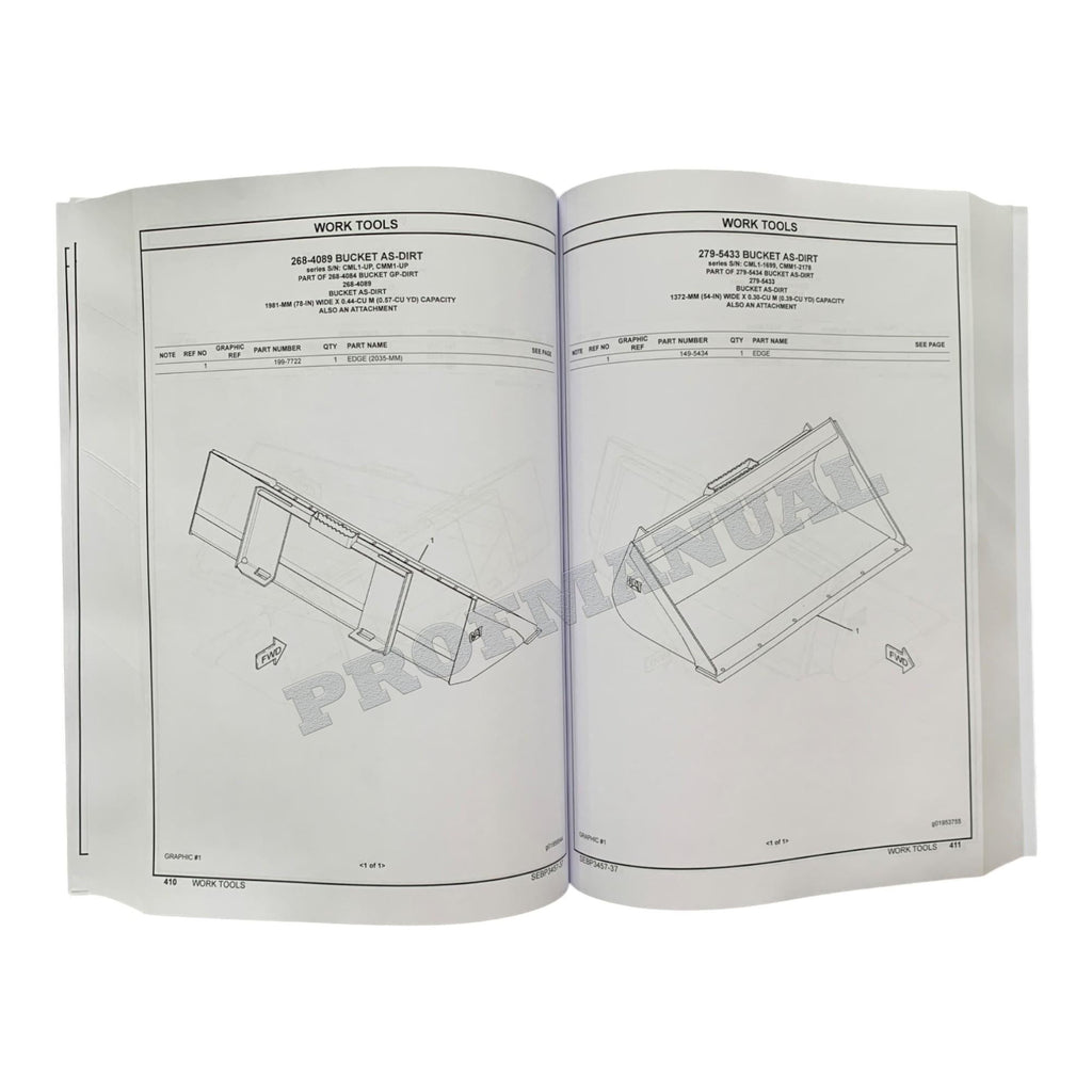 Caterpillar Cat 247 257 Multi Terrain Loader Parts Catalog Manual SN CMM1-UP 3NW1-Up